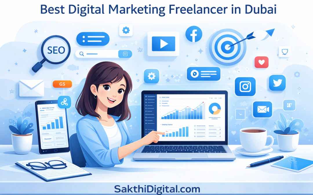 Best digital marketing freelancer in Dubai providing SEO and online marketing services