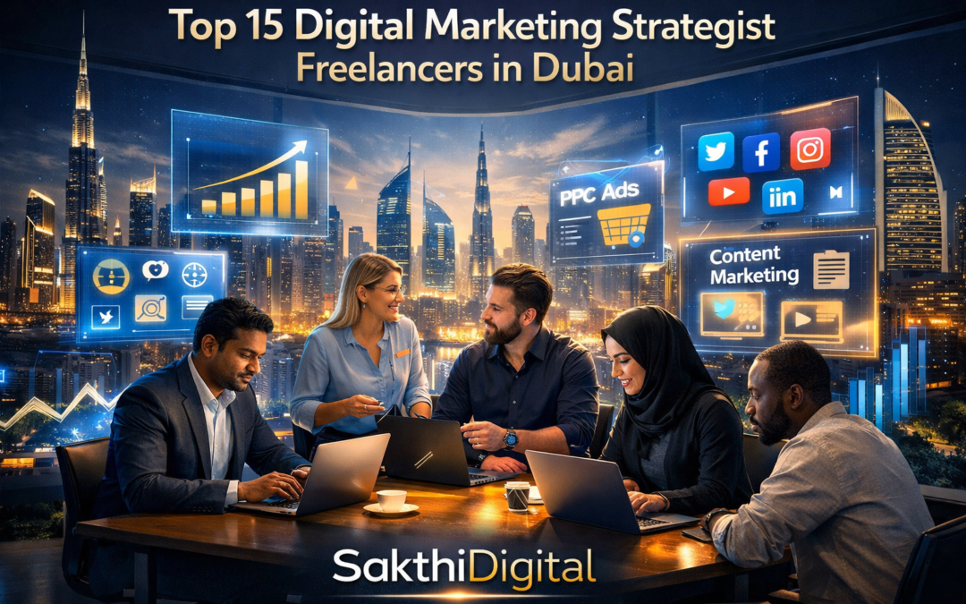 SakthiDigital - Expert digital marketing strategist freelancers in Dubai