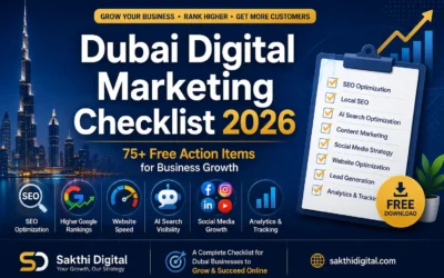Dubai Digital Marketing Checklist 2026 | Free Download
